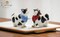 Hand Painted Ceramic Cow Couple Salt & Pepper Shakers, Home Décor, Gift for Her, Gift for Mom, Kitchen Décor, Farmhouse Décor